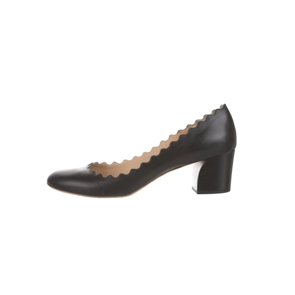 Chloe Black Leather Women's Pumps